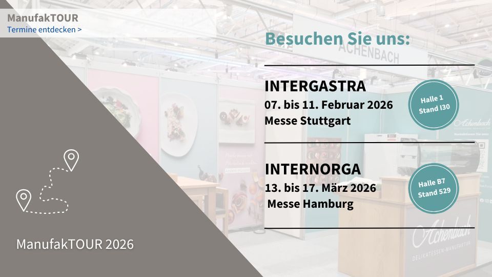 Flexibel kombinieren. Kreativ servieren.